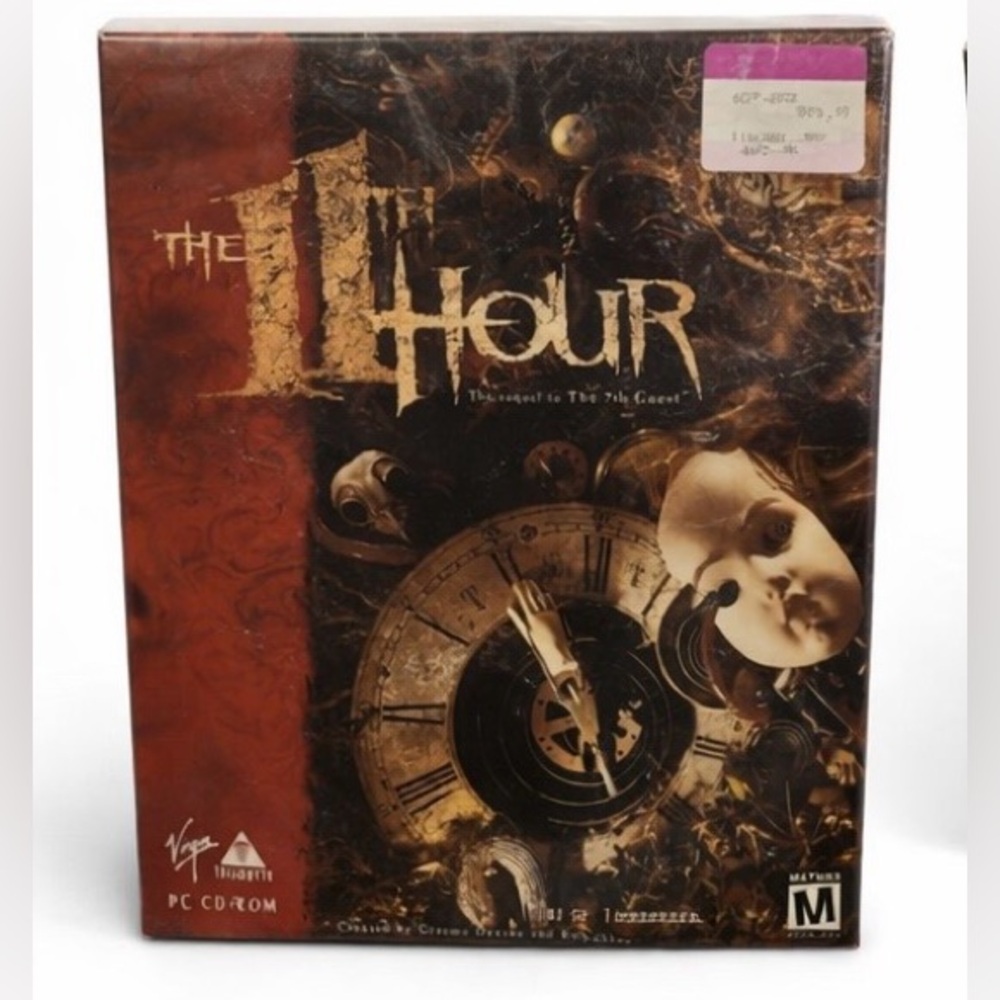 The 11th Hour Big Box PC Game Sealed Vintage Horror Puzzle
